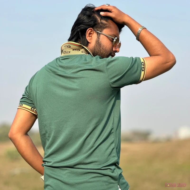 Petrol Green Polo T-Shirt