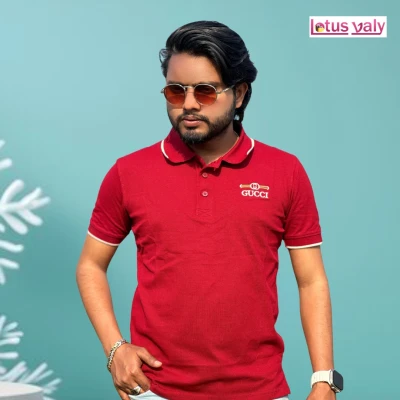 Polo T-Shirt Maroon