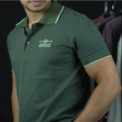 অলিভ কালারের ক্যাজুয়াল পোলো