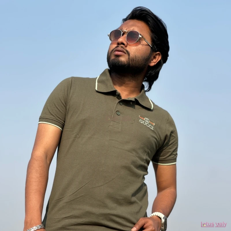 Olive Polo T-Shirt