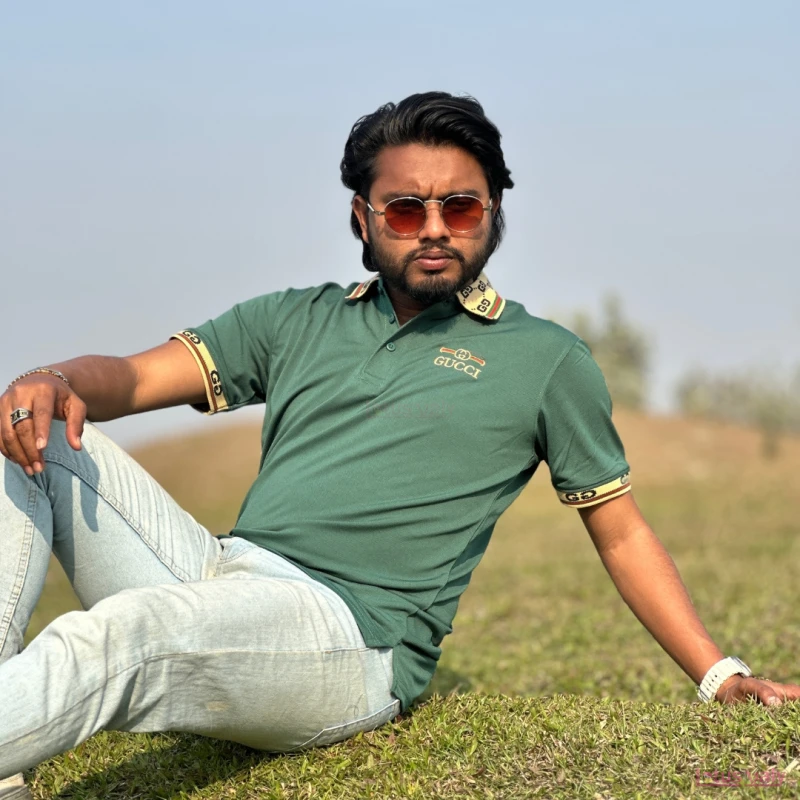Petrol Green Polo T-Shirt