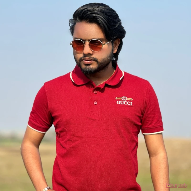 Maroon Polo T-Shirt