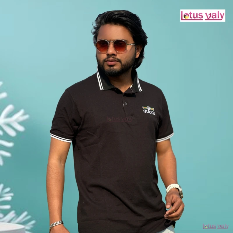 Black Polo T-shirt